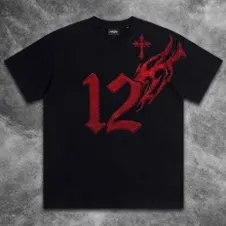 Polo Oversize negro